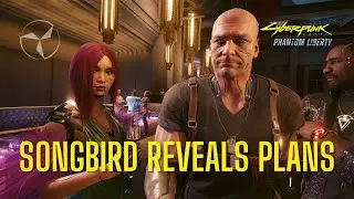 Songbird situation takes a turn, Lizzy Wizzy in concert #cyberpunk2077 #cyberpunk2077phantomliberty