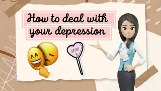 How to cope with depression with a soothing voice-over