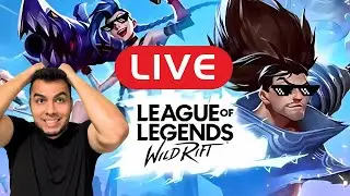 [Ao Vivo] Live WildRift GamePlay - Meta 1 Monster do Dia