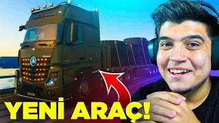 MERCEDES - BENZ İLE KİRKENES MADEN YOLU!! | Euro Truck Simulator 2