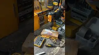 Experience the force of TOLSEN brushless drill.