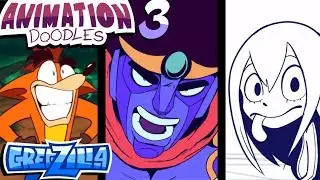 ANIMATION DOODLES 3: JoJo's Bandicoot Academia - Gregzilla