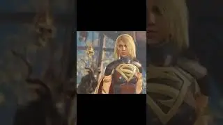 Kara reminds Sub Zero of Cassie Cage #gaming #injustice2 #raiden #mortalkombat #mkvsdc #mkx #dc