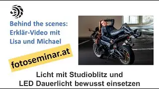 Licht mit Studio Blitz und LED Dauerlicht bewusst setzen - mizerovsky.com