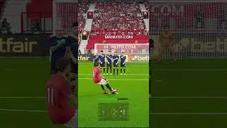 Neymar Jr SUPER Free Kick GOAL 😱🔥  #pes2021 #football #neymarjr