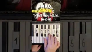 Ado - Show Piano Tutorial