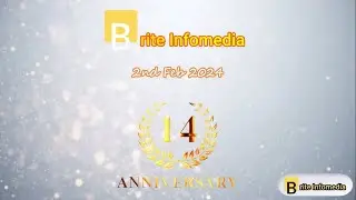 Feb 2 Happy14th Anniversary Celebration Brite Infomedia | @briteinfomedia41