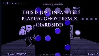 Playing one of the HARDEST songs in funky friday (ghost remix hard side)