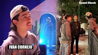 IVAN CORNEJO invited us BACKSTAGE + SOUNDCHECK | Agushto Papa Vlog