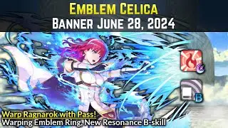 Emblem Celica *teleports in front of you* (Warp Ragnarok, Resonance, Warp Emblem Ring) | June 2024