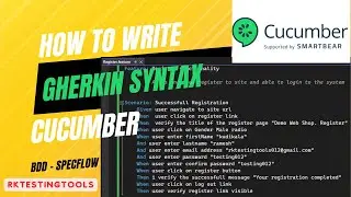 SpecFlow .NET | Gherkin Syntax | Selenium WebDriver CSharp
