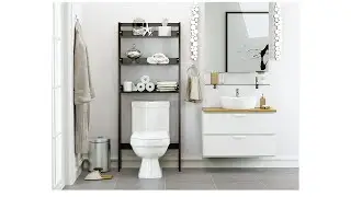 Bathroom Organizer Over The Toilet, Bathroom Spacesaver
