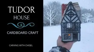Christmas House | Tudor House | Cardboard House | Primary School Project