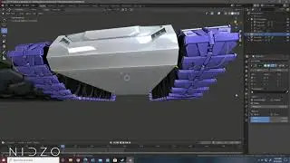 Tanki Online Hornet M3 (Mk1-Mk7) | Blender Time-lapse