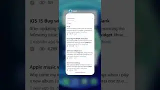 IOS 15 : widget bug (iPhone 12)