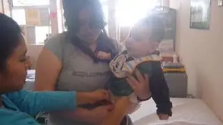vacuna de los seis meses de mi bebe