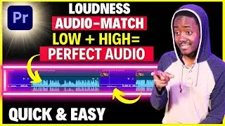 How to LEVEL/MATCH Audio in Premiere Pro (QUICK & EASY) - 2024 UPDATE!