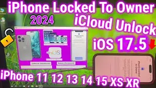 How to Unlock iPhone Locked to Owner Bypass iCloud iPhone XR XS 11 12 13 14 15