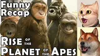 3D Comedian Pets Retell Rise of the Planet of the Apes (2011)