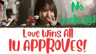 (PIANO INSTRUMENTAL) IU (아이유) - Love Wins All (Color Coded Lyrics/Eng/Rom/Han) karaoke MR