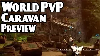 Hijacking a Caravan: World PvP Demo |  Ashes of Creation January Dev Stream Summary