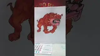 mi dibujo de spike wb splatter fnf (tbs)