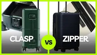 Clasp Trunks vs Zipper Suitcase: Which one is the better luggage?