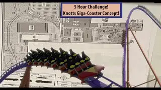 Knotts Berry Farm 2023/2024 GigaCoaster Concept (No Limits 2) [CONCEPT]
