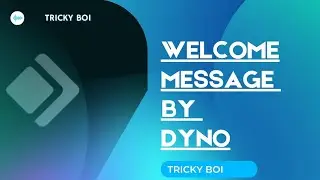 How to setup welcome message by dyno bot #dyno #discord #nqn