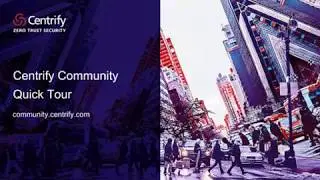 Get Started in the Centrify Community