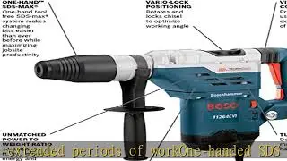 BOSCH 11264EVS 1-5/8 SDS-Max Combination Hammer, Blue