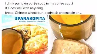 15 minute dish - pumpkin puree or pumpkin soup