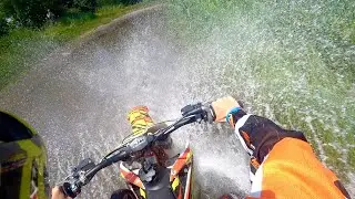 ЛЕТНИЕ ПОКАТУШКИ НА KTM 85sx И НА KAYO K1