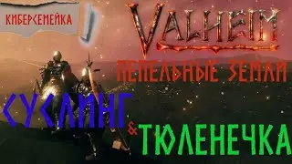 #9 Новый путь в Valheim. Суслинг и Тюленечка...Пепельные земли