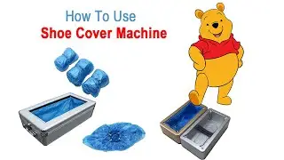Automatic shoe cover dispenser