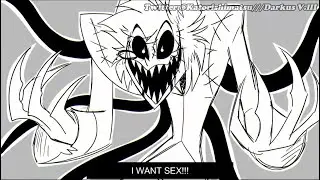 Alastor succumbs to his deer libido  (Hazbin Hotel Animation / Charlastor )