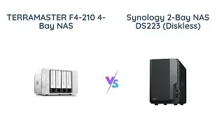 TERRAMASTER F4-210 vs Synology DS223: Which NAS is Better?