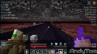 - 2b2t - The very first stream of 2021- AndyTom Visiting Spawn -