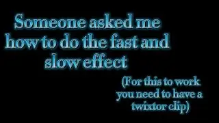 Fast and Slow Effect on capcut | Tutorial