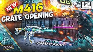 New Pirate BGMI Ultimate Set | ULTIMATE LUCKYSPIN | M416 CRATE OPENING | M416 giveaway
