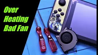 Easy Nintendo Switch fan replacement and overheating fix.