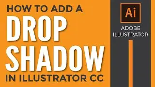 How to make a drop shadow in Adobe Illustrator