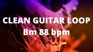 Royalty free moody clean guitar loop
