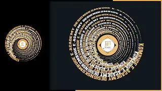 Illustrator Tips 23 ~ How to make Spiral Text Effect in Illustrator | English | Sinhala
