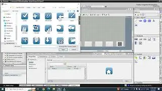 Screen Setting in TIA PORTAL 