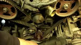 Hyundai Galloper. Timing Belt Replacement.