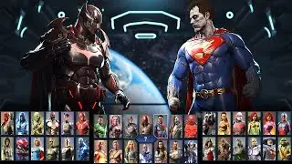 Injustice 2 - All Characters Select Animations