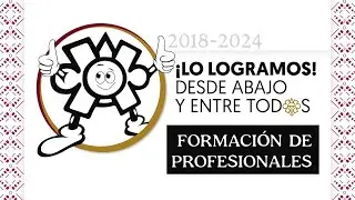 En formación de profesionales... ¡lo logramos desde abajo y entre todxs!