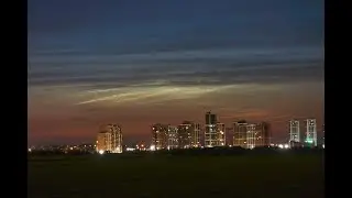 Lockasaurus - Run Out Of Space / noctilucent clouds timelapse
