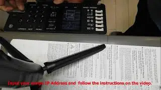 Configuring IP address for Sharp AR-6020N, 6023N and 6031N